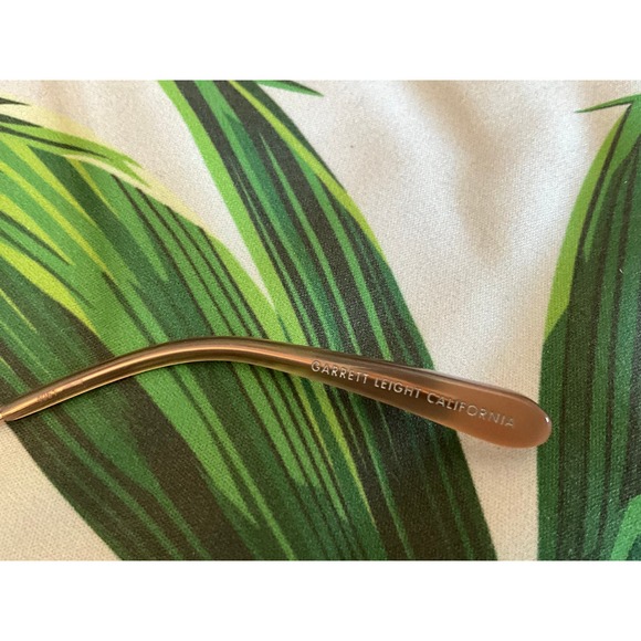 NOS GARRETT LEIGHT CaLiFoRnIa “Tuscany” Gold 👓 Eyeglasses - Picture 8 of 16